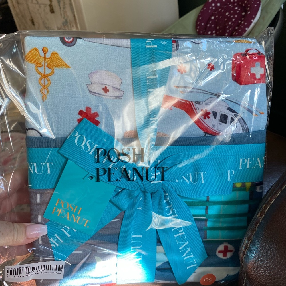 Posh peanut paramedic luxette! NWT never opened! Limited print!
